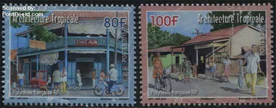 French-Polynesia-stamps