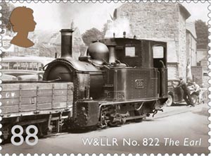 W&LLR No822 The Earl postage stamp