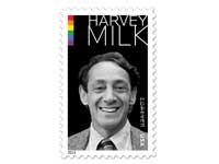 Harvey Milk on postage stamp USA