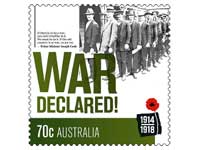 Australia commemorates World War I with stamps