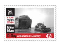 70th D-Day Anniversary stamps issued by Isle of Man