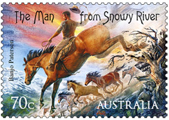 Paterson’s Bush Ballads on Australian Stamps