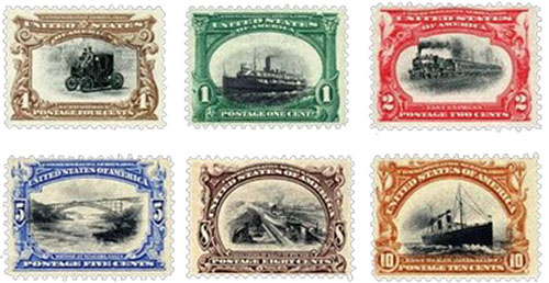 Pan-American stampset