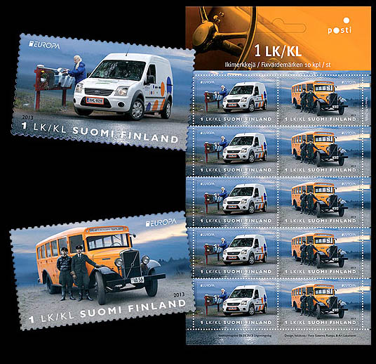 Europ CEPT stamps Finland 2013