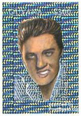 Ugly Elvis Presley on stampblock