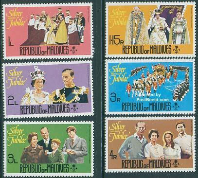 Ugly Queen Elisabeth stamps