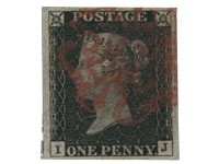 first postage stamp in the world