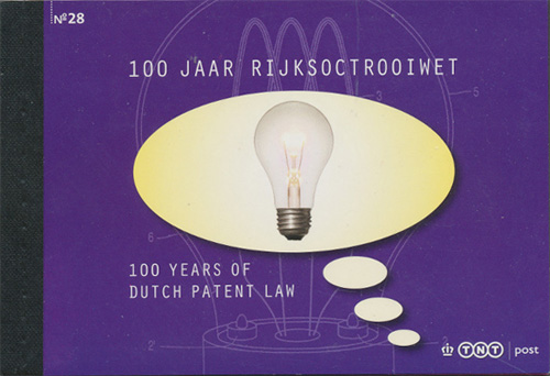 Patent booklet Netherlands