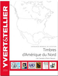 Yvert Catalogue North America 2016