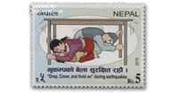 earthquake stamps